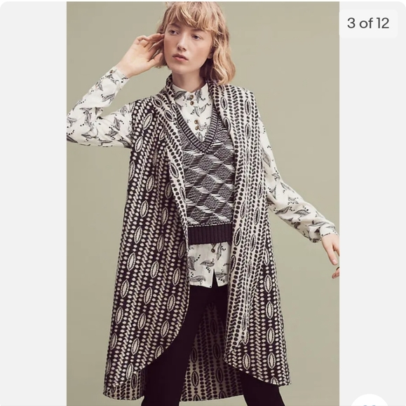 Anthropologie Moth Vest - Picture 1 of 7